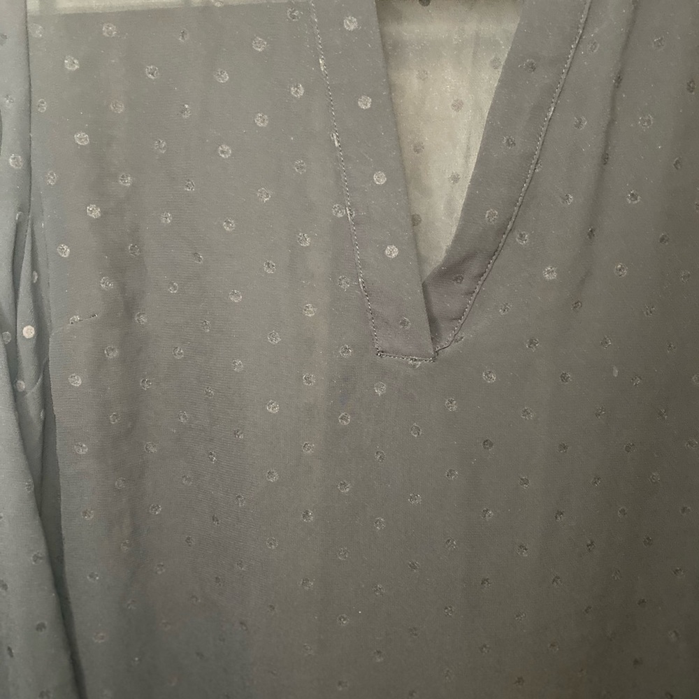 Sheer Polka Dot Top - Picture 3 of 3
